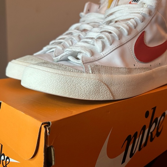 Nike Blazer Mid '77-white/orange - Picture 5 of 6